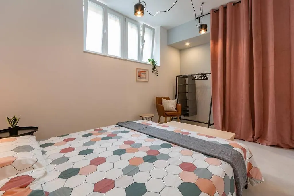 Champagne Loft Lägenhet Milano Italien